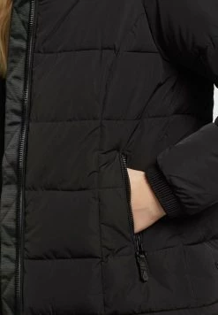 Khujo LILENA Veste D'hiver Schwarz Femme -khujo Soldes ea67d1a61f0b48e295030e2b050dd75e