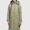 Khujo SMILLA Parka Graugrün Femme -khujo Soldes ea9c2e579a9f407e9c44ee9f2321e3be