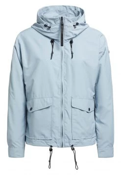 Khujo BLAIR Veste Mi Saison Hellblau Femme -khujo Soldes eac97baecbcb4e248bcfe53ec7ef5f26