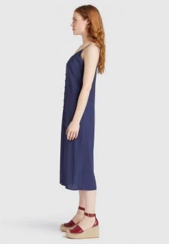 Khujo Femme VALERIYA Robe De Jour Dark Blue -khujo Soldes eb058c69a716410b89a5b46ef0d02b03