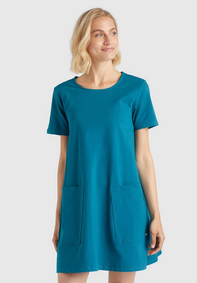 Khujo Femme SARAI Robe En Jersey Grün 6 Khujo Femme SARAI Robe En Jersey Grün – Image 4