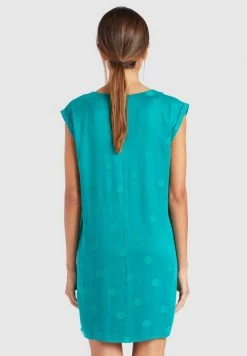 Khujo Femme MARGARITA Robe De Jour Türkis -khujo Soldes ec53baf64f3743f28143aad7174d3766