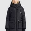 Khujo MADALENA Veste D'hiver Schwarz Femme