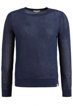 Khujo COSIMA Pullover Dark Blue Femme -khujo Soldes eda44d144ea84813b57d5ec36545e81a