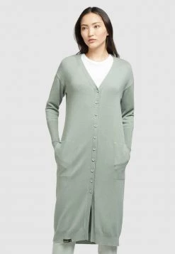 Khujo Femme ELINA Gilet Mintgrün