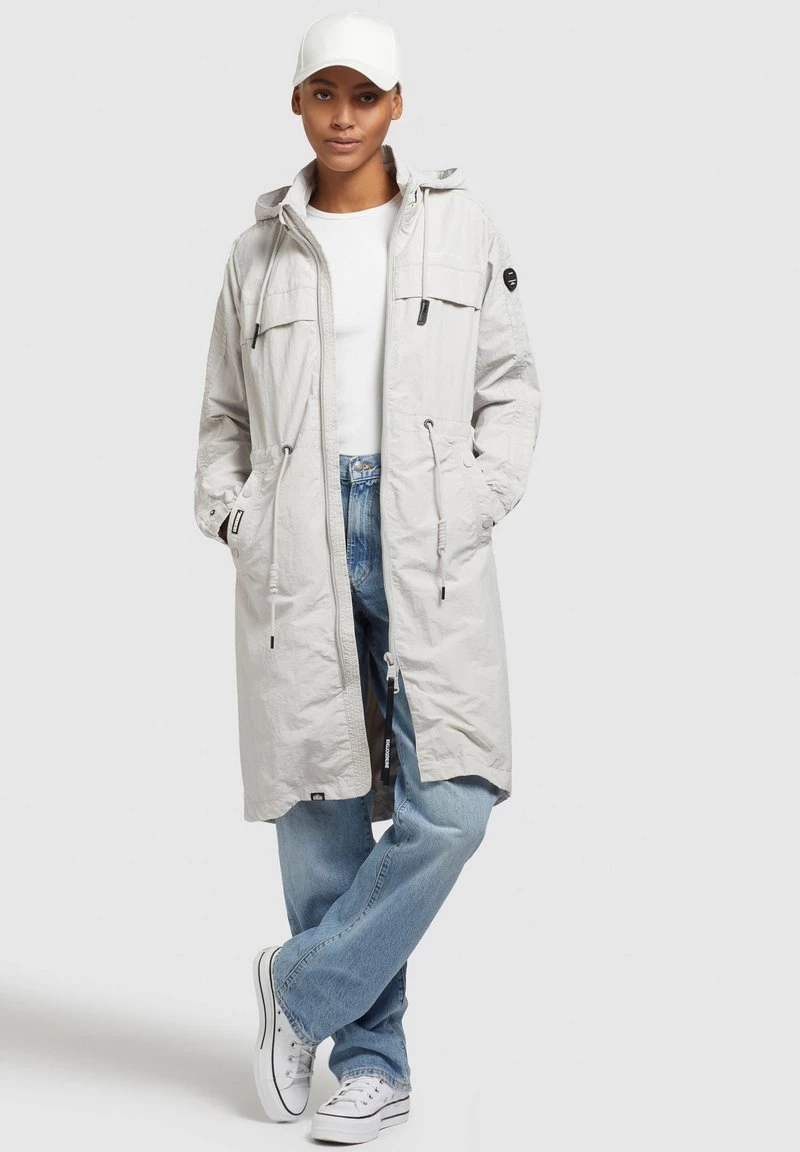 Khujo VOYA Parka Hellgrau Femme 6 Khujo VOYA Parka Hellgrau Femme – Image 4