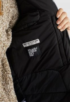 Khujo AMARAY Veste D'hiver Schwarz Femme -khujo Soldes efe1c2cb2da64df988c95fb5f7256fd7