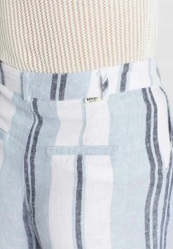 Khujo Femme MAHSALA Pantalon Classique Blue -khujo Soldes eff606d051fb4f1b98a70ff35aec4cd8