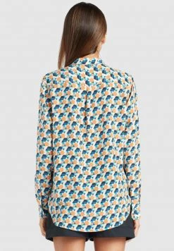 Khujo Femme COLLINS Chemisier White -khujo Soldes f090e19e4b8543f896be26d2df7500d6