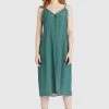 Khujo VALERIYA Robe De Jour Green Femme -khujo Soldes f191afef197644c6be8c73fa6be8c452