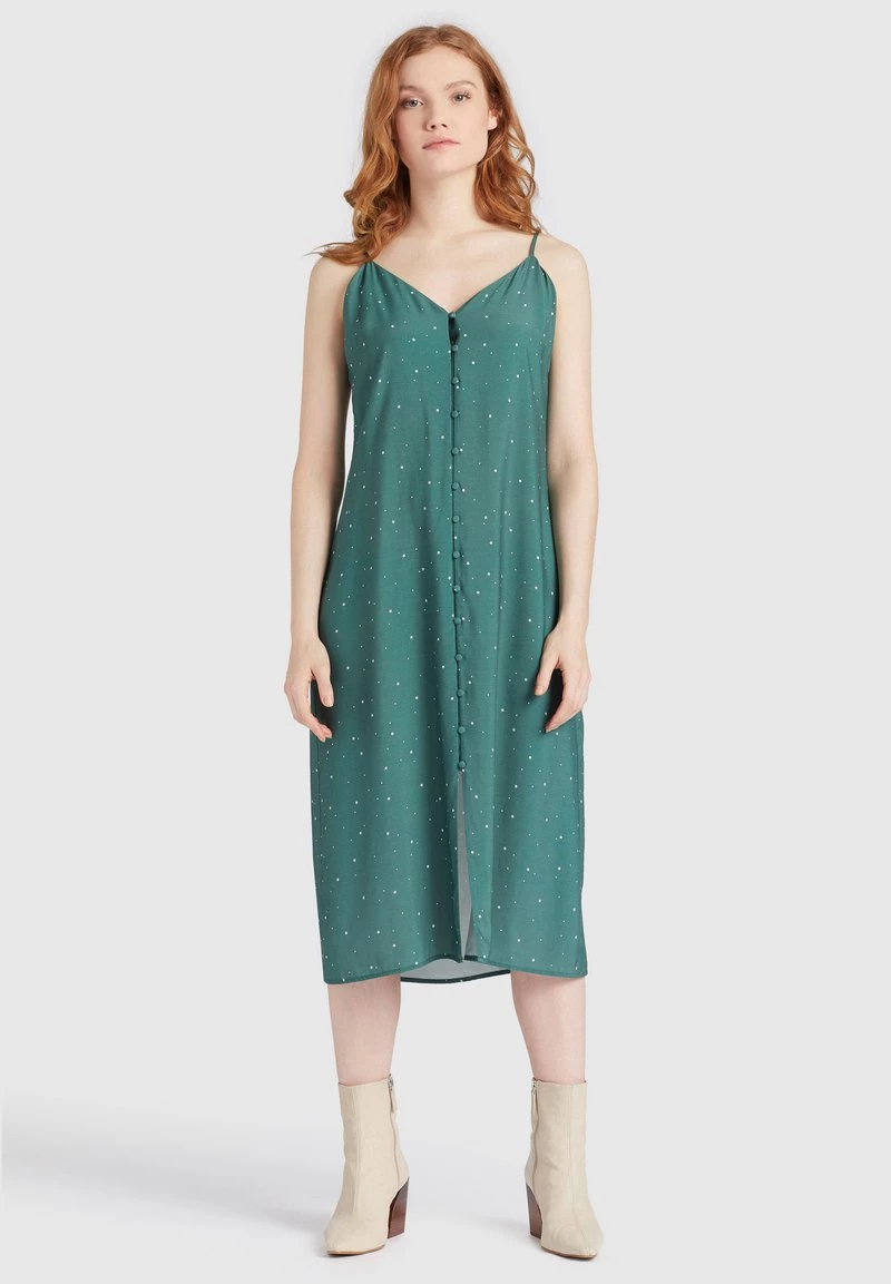 Khujo VALERIYA Robe De Jour Green Femme 3 Khujo VALERIYA Robe De Jour Green Femme