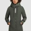 Khujo JERRY PRIME5 LIGHT Veste D'hiver Dunkelgrün Femme -khujo Soldes f3329772c5f342cea1f761e8f2b9d242