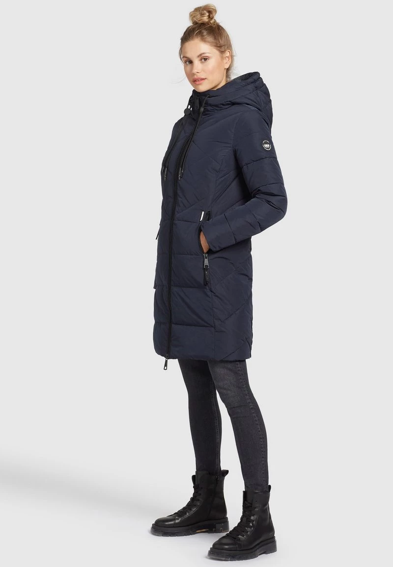 Khujo Femme ELESSA2 Veste D'hiver Dunkelblau 9 Khujo Femme ELESSA2 Veste D'hiver Dunkelblau – Image 7