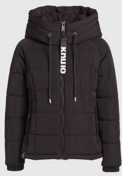 Khujo LILENA Veste D'hiver Schwarz Femme -khujo Soldes f3788d9e0a8d4fcd859b942ec78eee5e