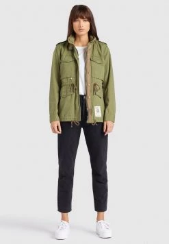 Khujo PAOLA Parka Olive Femme