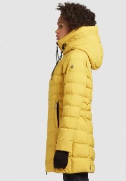 Khujo Femme TUHANI MATT Veste D'hiver Gelb -khujo Soldes f3f1ff64699f4e65b05cf6c6cdf08e40