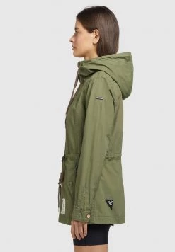 Khujo SESIA Parka Oliv Femme -khujo Soldes f45e197f635e4ab580556f675ac01e9f