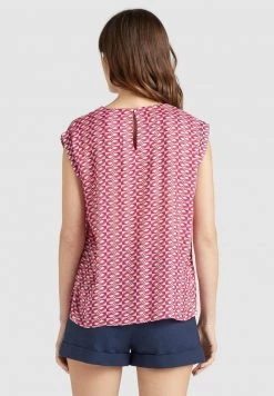 Khujo Femme MALVINA Blouse Red -khujo Soldes f4c5d8ad34b848c8a7534a1b716be176