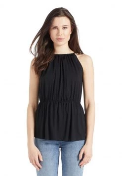 Khujo VALDA Débardeur Schwarz Femme