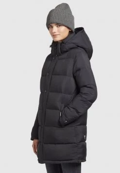 Khujo Femme WENCKE MATT Veste D'hiver Schwarz -khujo Soldes f664850375d94ccfb2e8849bc755785e