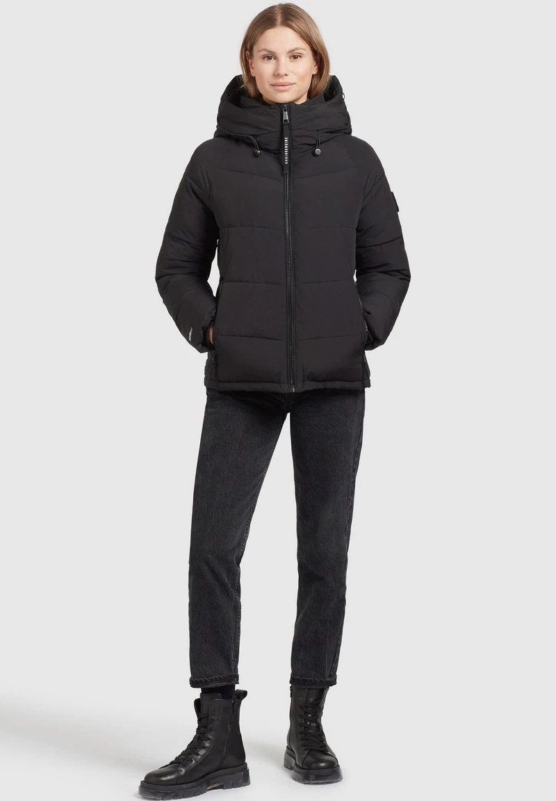 Khujo Femme ISIDORA Veste D'hiver Schwarz 4 Khujo Femme ISIDORA Veste D'hiver Schwarz – Image 2
