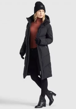 Khujo TORINO Veste D'hiver Schwarz Femme -khujo Soldes f930dcc64e08402eb67637c4a45ff087