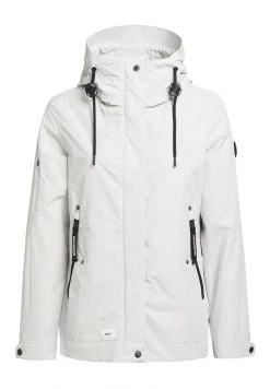 Khujo KAYA Blouson Hellgrau Femme -khujo Soldes f9b9d3827f02409ca64c8035017e9436