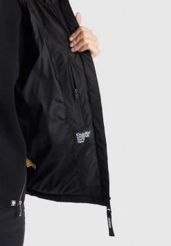 Khujo ESILA Veste D'hiver Schwarz Femme -khujo Soldes fa01a1fa78a64a798e7a0d00222ad893