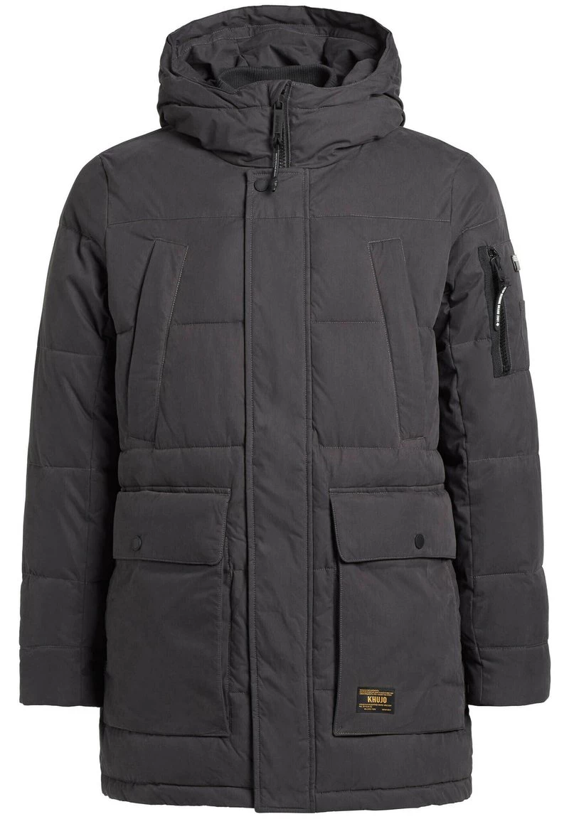 Khujo SHANCK Veste D'hiver Dunkelgrau Homme 11 Khujo SHANCK Veste D'hiver Dunkelgrau Homme – Image 9