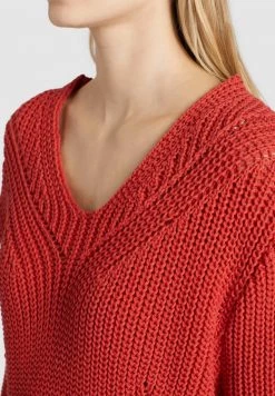 Khujo NIKKI Pullover Burned Orange Femme -khujo Soldes fbefb1e4c95e4f729e93d0cb86704460