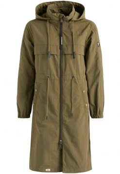 Khujo VOYA Parka Khaki Femme -khujo Soldes fbf4ebe53fa24d97822960b55e5ab659