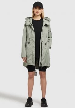 Khujo Femme DAYES Parka Blassgrün -khujo Soldes fc5448ffbad844d3aafec4dbcdd50afc