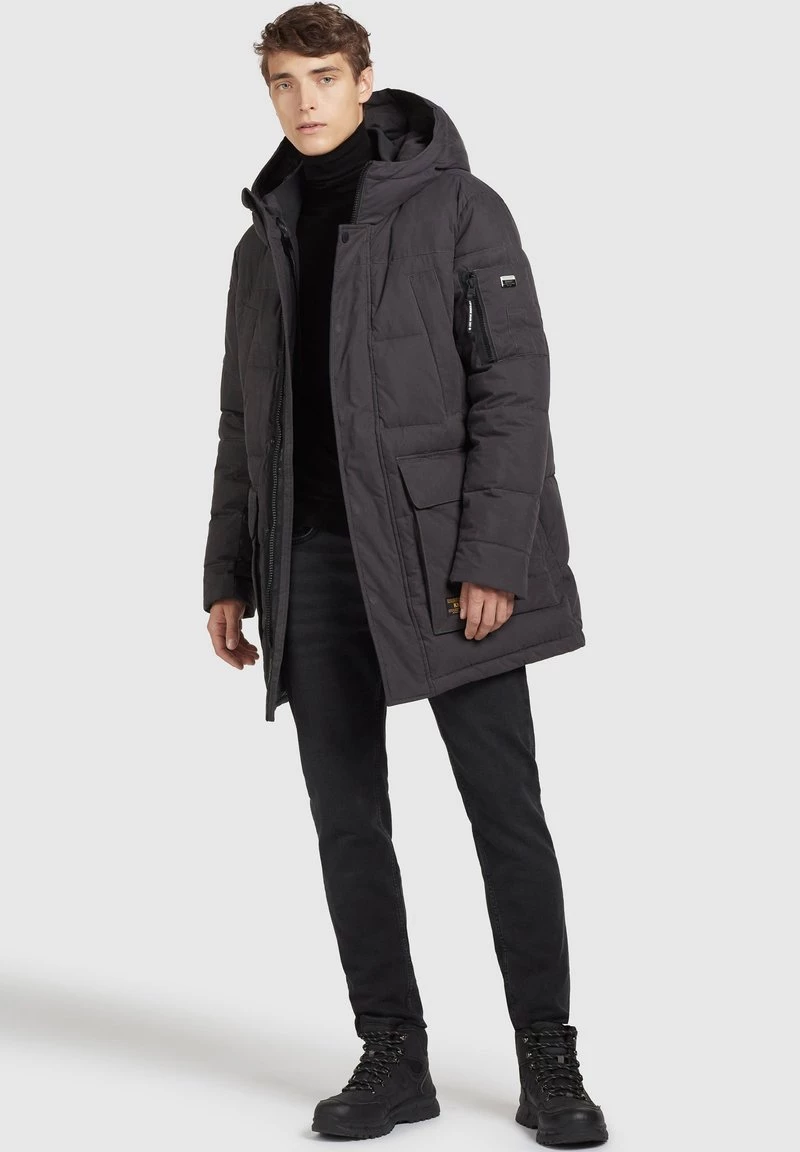 Khujo SHANCK Veste D'hiver Dunkelgrau Homme 6 Khujo SHANCK Veste D'hiver Dunkelgrau Homme – Image 4