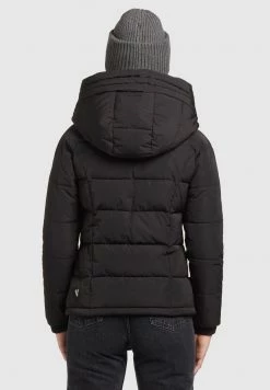 Khujo LILENA Veste D'hiver Schwarz Femme -khujo Soldes fd13c5468f2f4eb886ab4621a17c6511