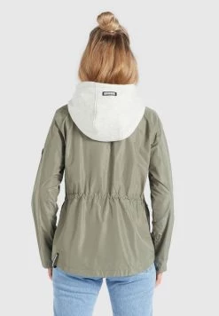 Khujo Femme FAMKE Veste Mi Saison Hellkhaki -khujo Soldes fde038b0cd3d446bb289687cafae187a