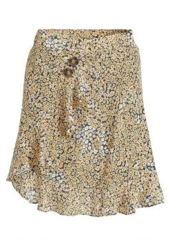 Khujo UNDINE Jupe Trapèze Mehrfarbig Geblümt Femme -khujo Soldes fe579b8a5f15486abb1d538b54b9ad04